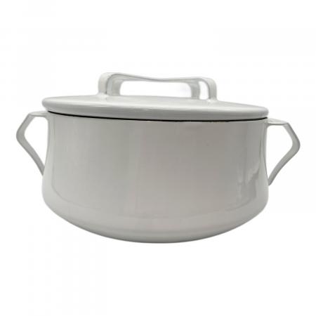 DANSK (ダンスク) ホーロー両手鍋 コベンスタイル 19cm ホワイト