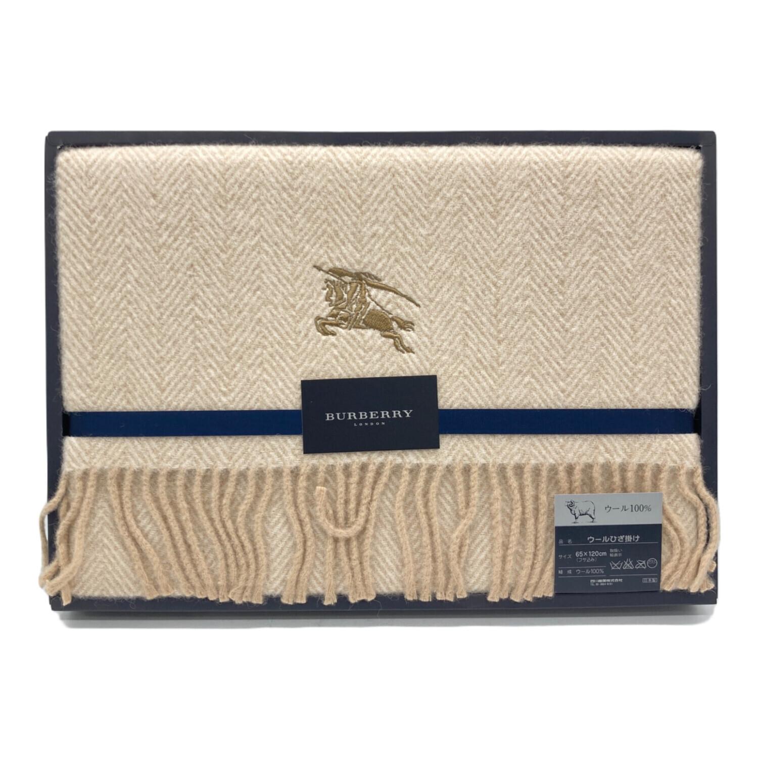 BURBERRY LONDON (バーバリーロンドン) ウール膝掛け ウール100％ 65