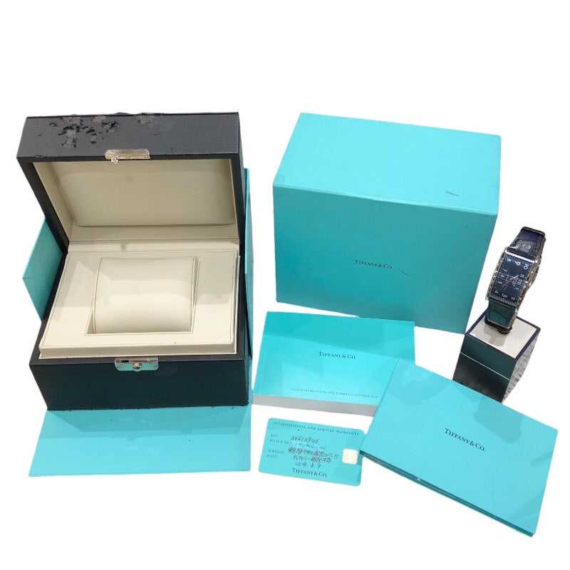 ティファニー TIFFANY＆CO イーストウエスト 36813946 ネイビー ss