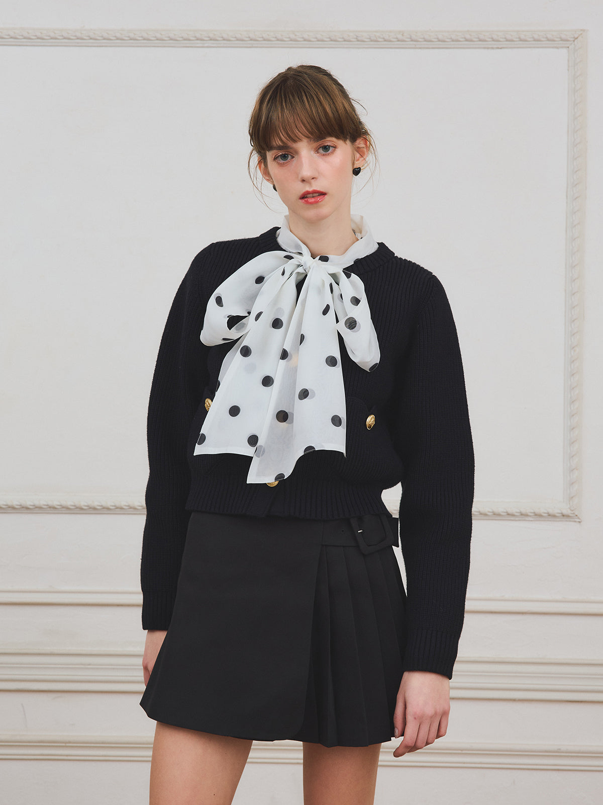 PRE ORDER】ハートポケットニットカーディガン