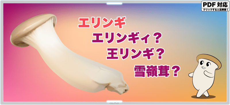 エリンギ王】エリンギをとりまく歴史や品種を知ってエリンギ博士にな