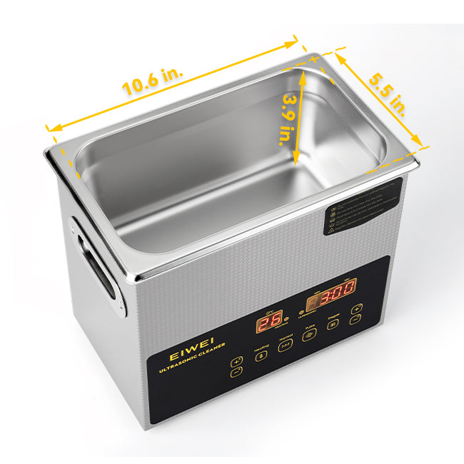 EIWEI 3L Ultrasonic Cleaner of Dual Power with Degas Function (CD