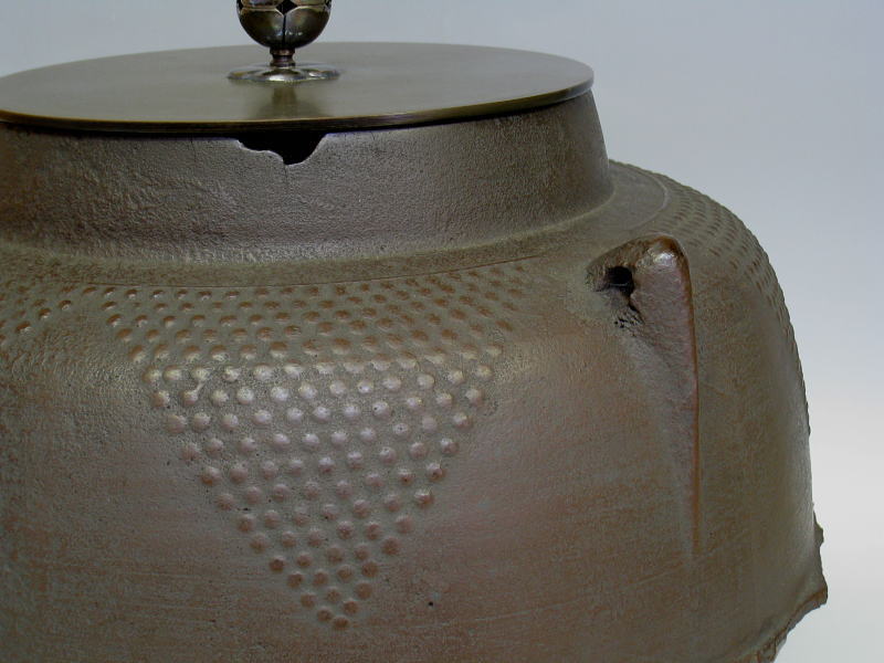 茶道具商（有）越中屋 天猫甑口釜 江戸時代 大西浄心極