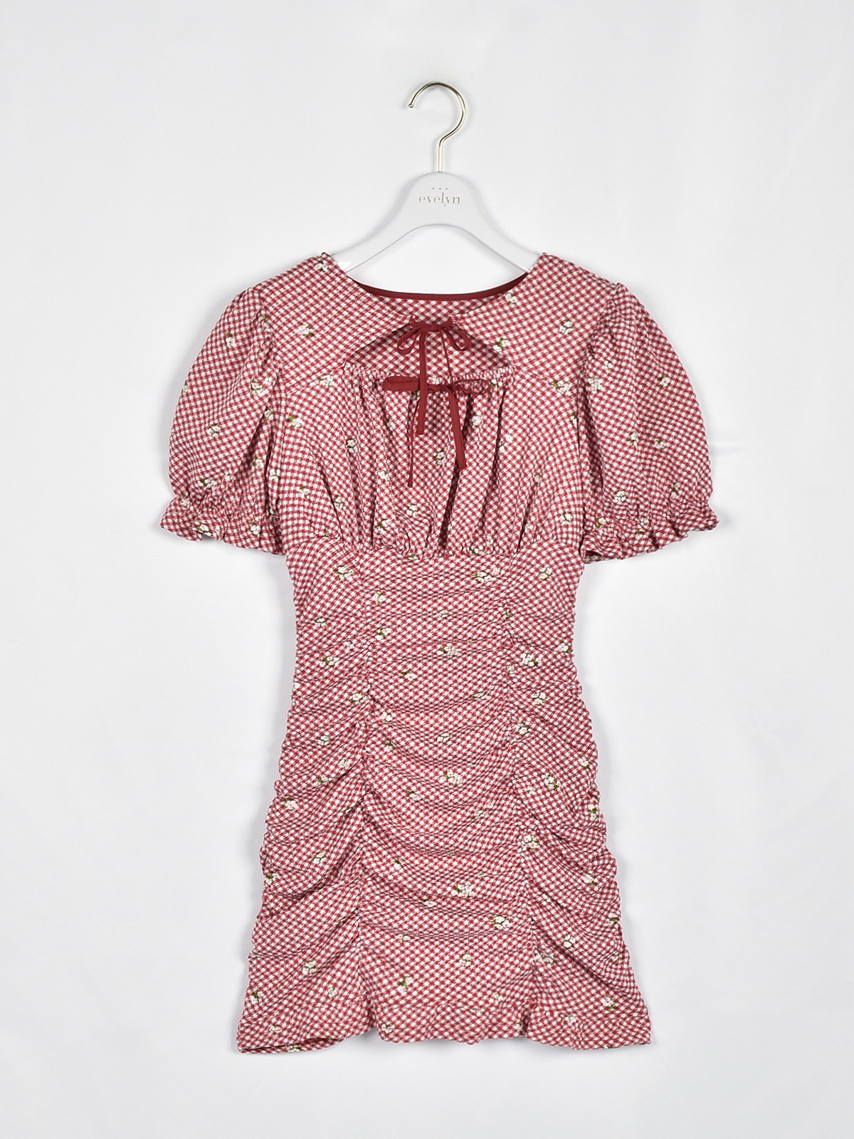 チェックドロストミニワンピース｜evelyn（エブリン）公式通販サイト