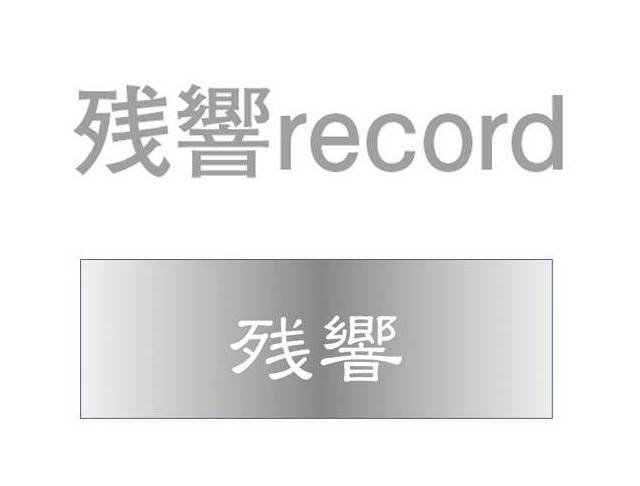 clepsydra | chouchou merged syrups. | Zankyo Record