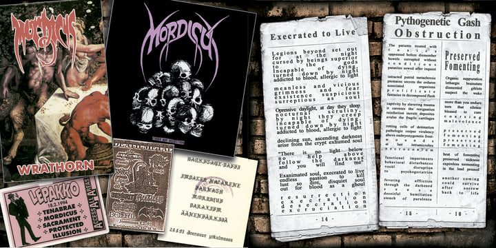 MORDICUS “Dances from Left ” [TOD015] | Mordicus | TEMPLE OF