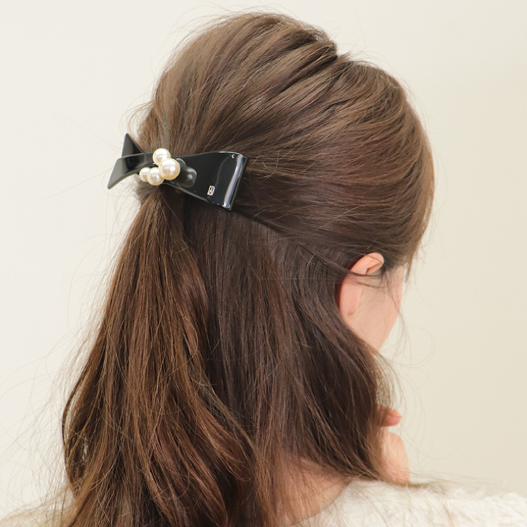 ALEXANDRE DE PARIS】アレクサンドル ドゥ パリ 8cm バレッタ AA8