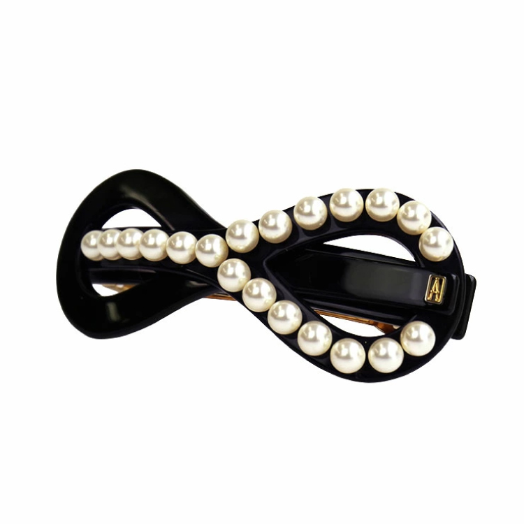 ALEXANDRE DE PARIS】アレクサンドル ドゥ パリ 8cm バレッタ AA8