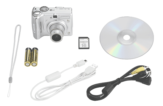 コンパクトデジタルカメラ】PowerShot A550 機種仕様