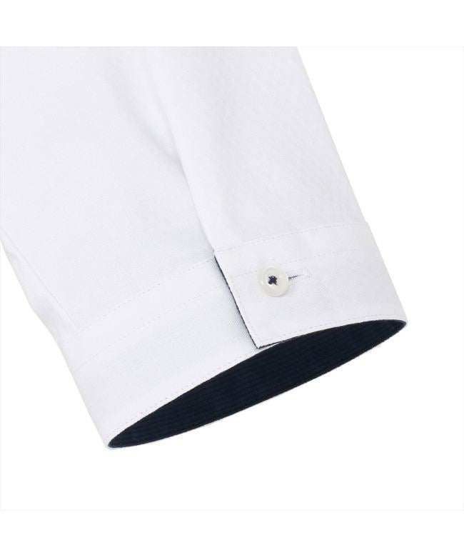 Tokyo Shirts 【Anti-Transparency】 Skipper Three-Quarter Sleeve