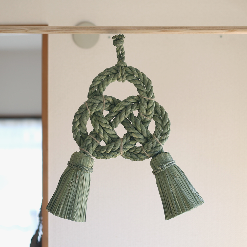 わら細工たくぼ 祝い結び 中 の通販