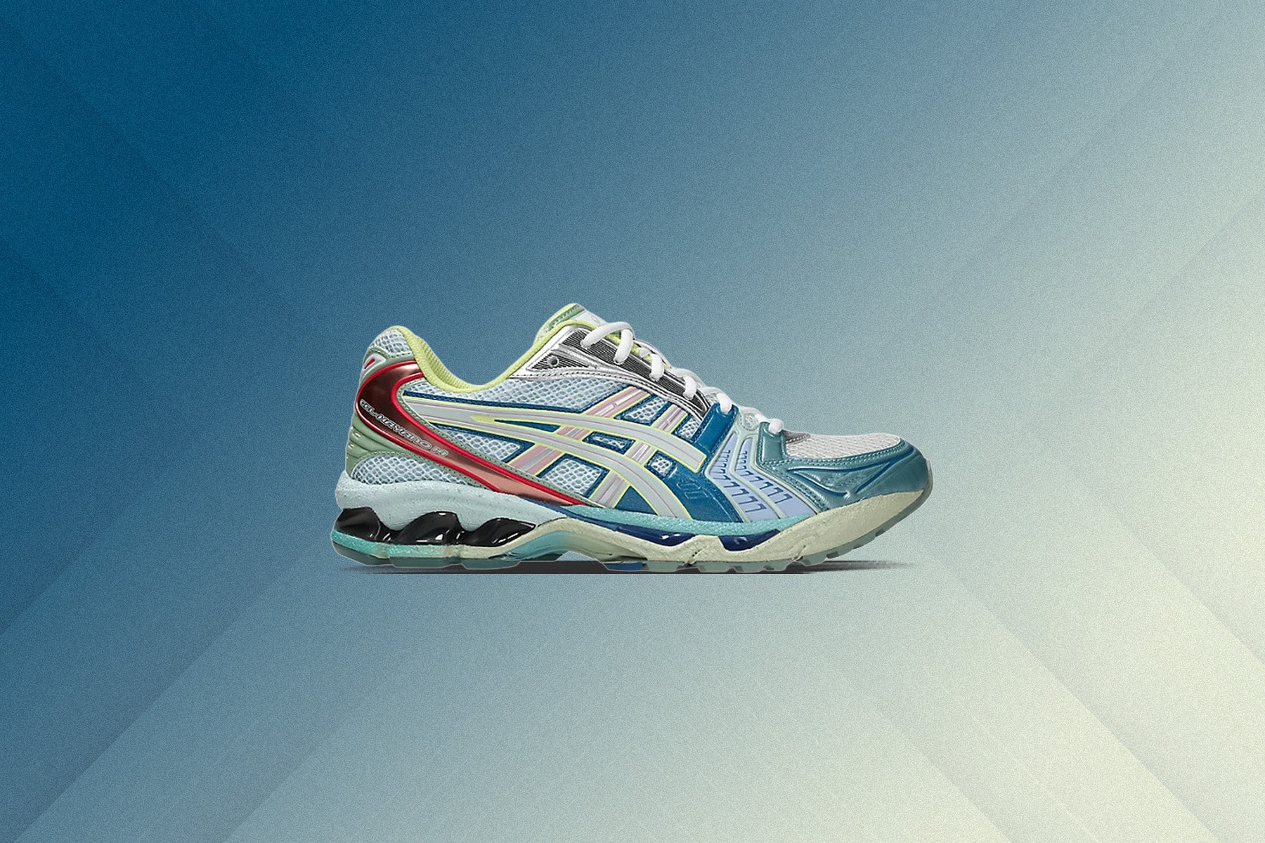 ASICS x FACETASM Gel-Kayano 14 'Organic Beauty' - Blue/Multi – Feature
