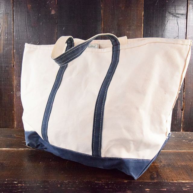 80's L.L.BEAN 2色タグ 