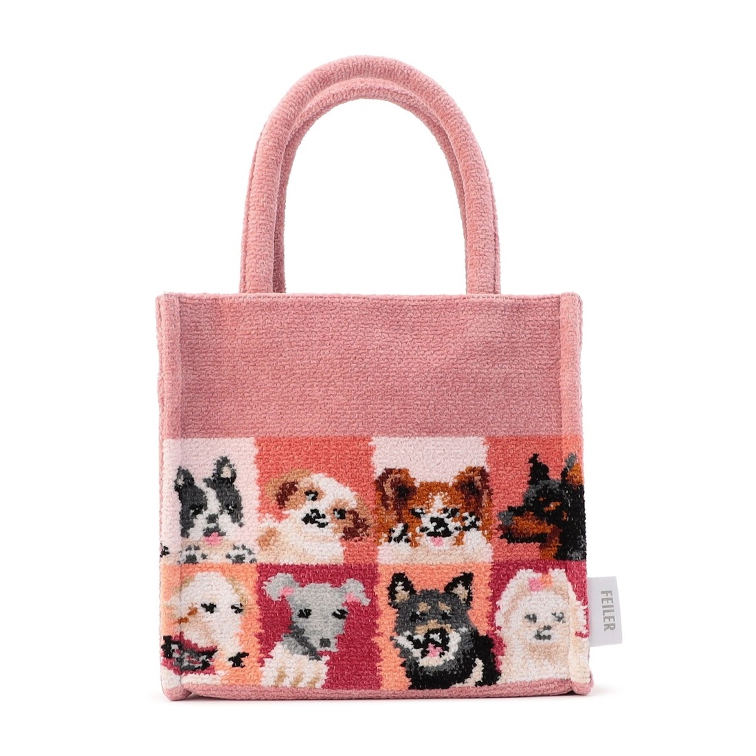 ルック！マイドッグ バッグ MDG-257065(ピンク): FEILER｜フェイラー