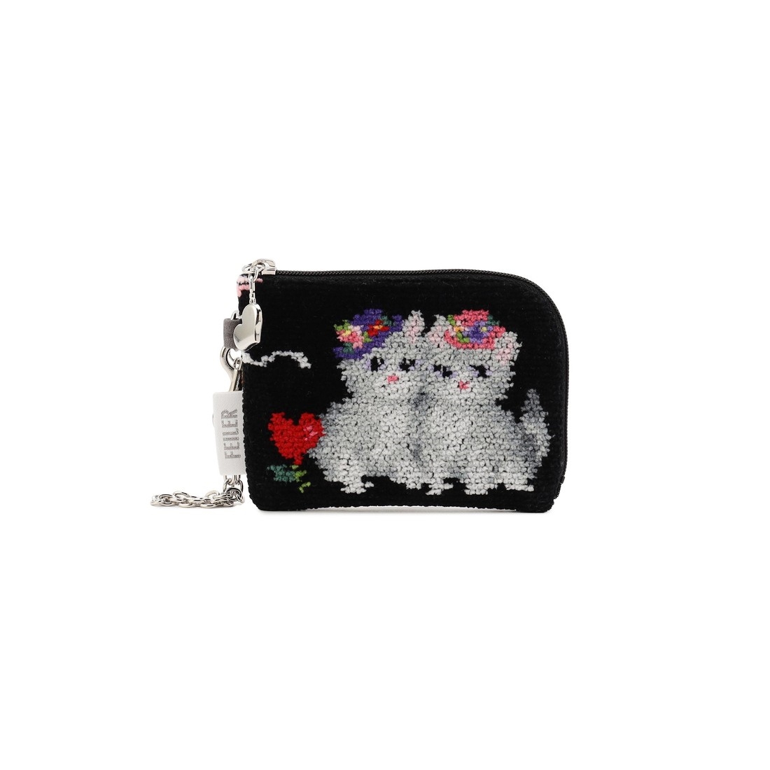 モンプティシャ ミニポーチ MCH-260374（WEB限定）(ブラック): FEILER