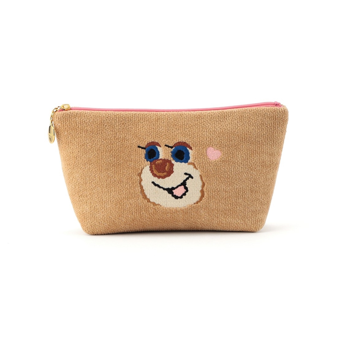 ドアップテディガール コスメポーチ L/DUG-243233(ベージュ): LOVERARY