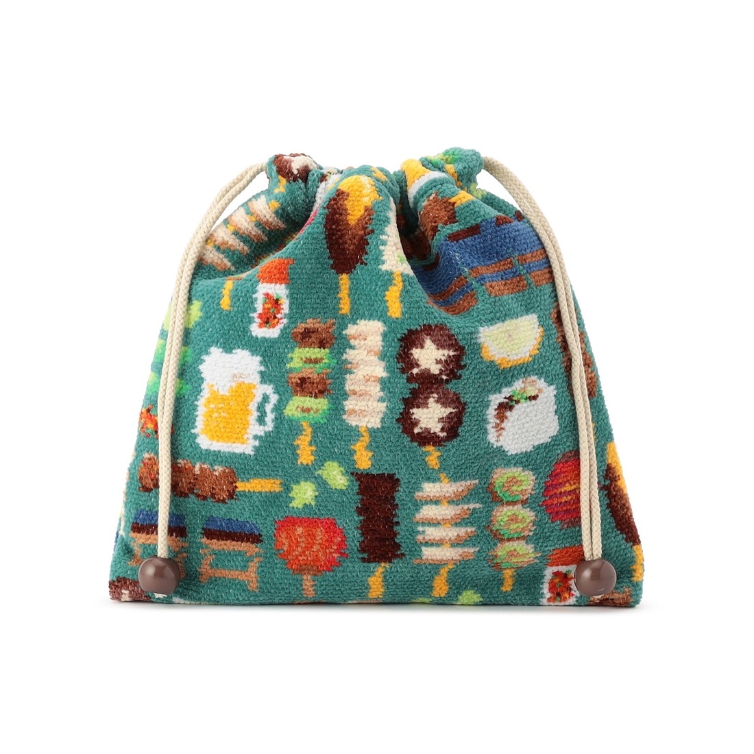 トリアエズビールデ！ 巾着 L/TBDー253124(グリーン): LOVERARY BY