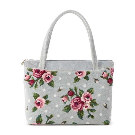 フェイラー マイジュリエット ショルダーバッグ グレー バラ マイ