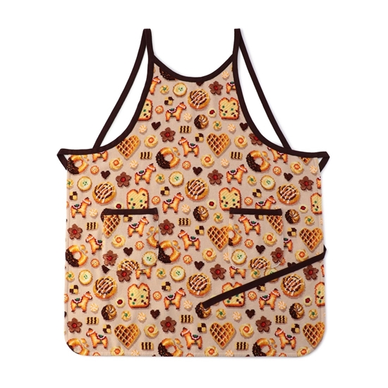 フィーカタイム エプロン FKT-241433(ベージュ): FEILER｜フェイラー