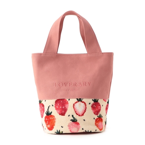 ストロベリードット バッグ L/STD-223014(アイボリー): LOVERARY BY