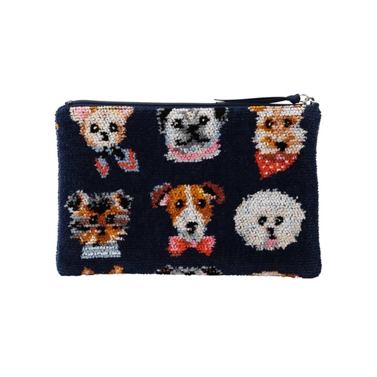 ラブラリードギー フラットポーチ L/LDG-193104(ネイビー): LOVERARY