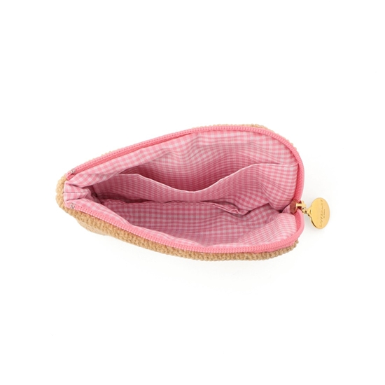 ドアップテディガール L字ポーチ L/DUG-243231(ベージュ): LOVERARY BY