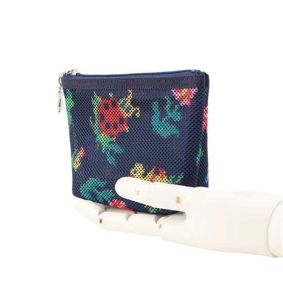 ハイジ 舟型メッシュポーチ HEMP-241375(ネイビー): FEILER