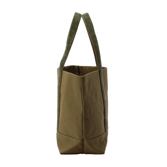 オールドテディ ワッペントートバッグ L/OTE-163165(ダークグリーン