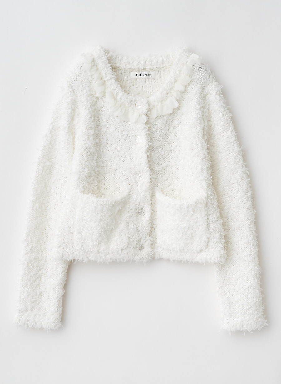 ツイード調ニットジャケット｜LOUNIE（ルーニィ）公式サイト／公式