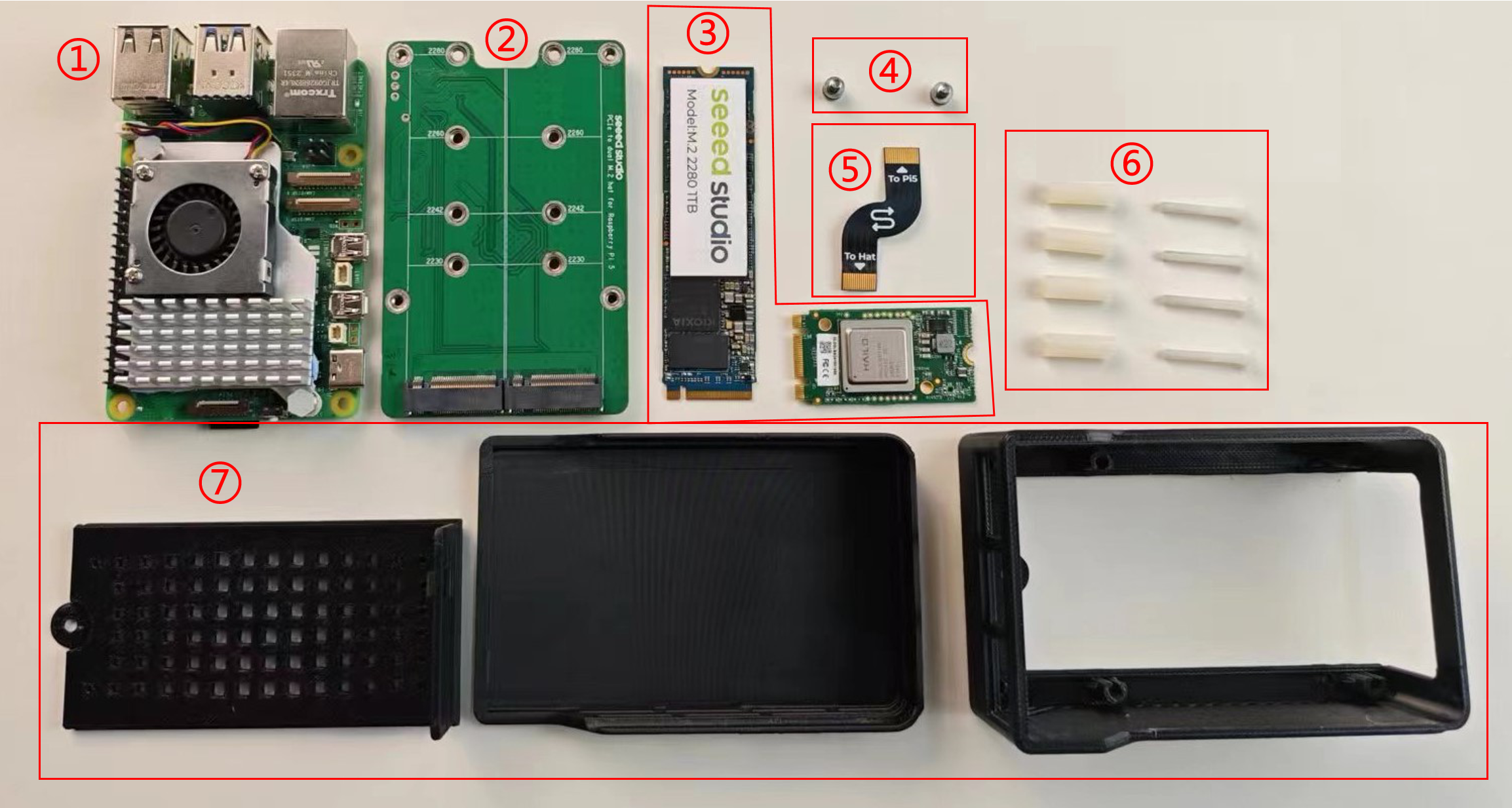 Raspberry Pi 5でPCIe hat/dual hatを使用する | Seeed Studio Wiki