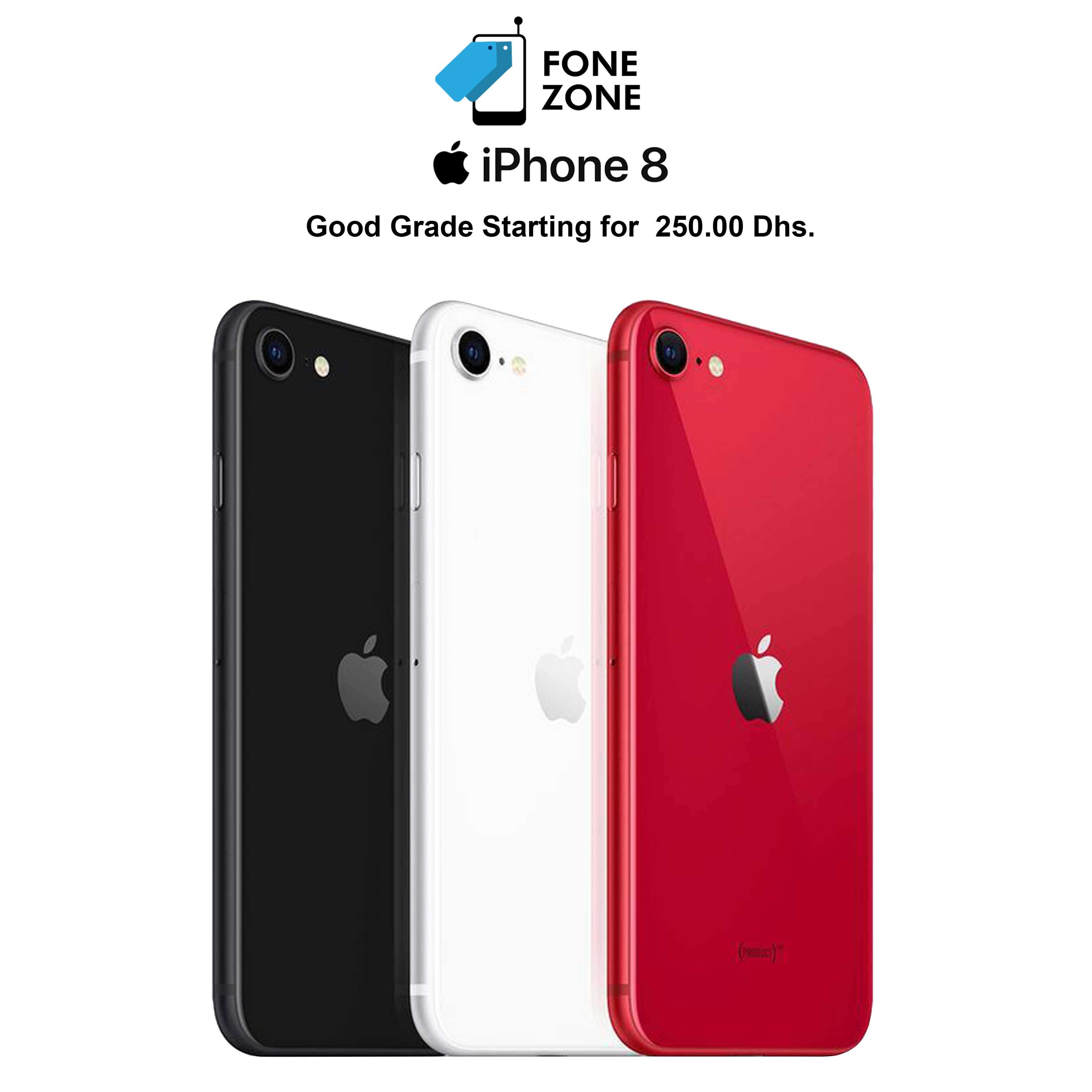 Apple iPhone 8 128GB Red Smartphone at Fonezone.me