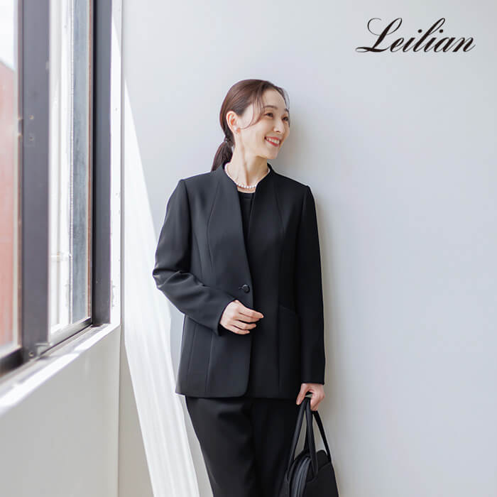 極美品✨ LIPRIA レディース パンツスーツ フォーマル 15号 ブラック