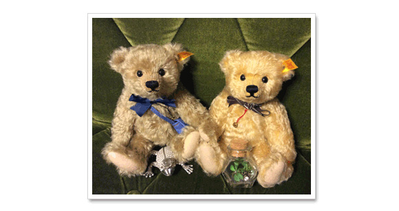 シュタイフ キーリング ミッキーマウス ミニーマウスセット 12cm