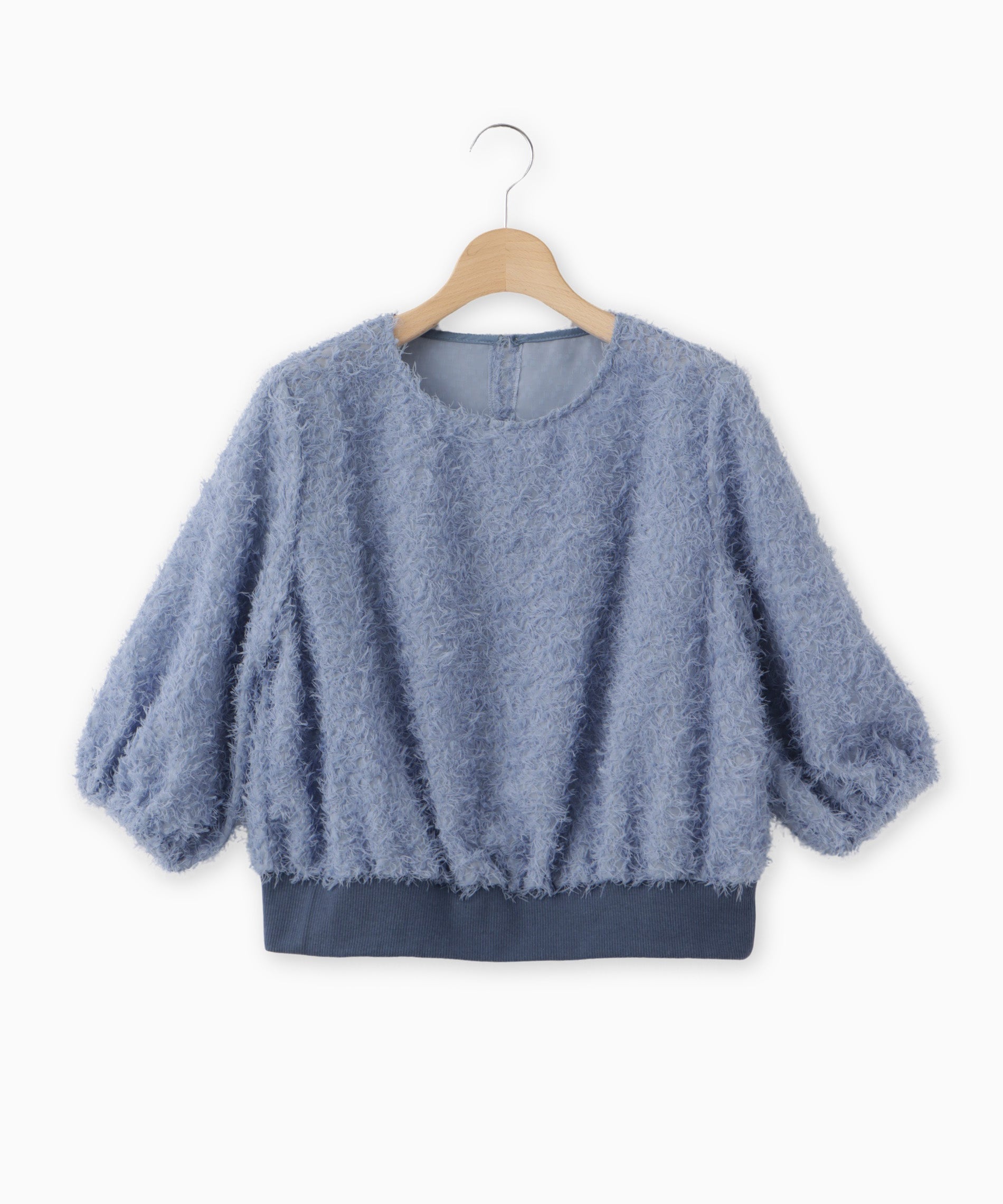 フェザーカットジャガードトップス – FACE SANS FARD