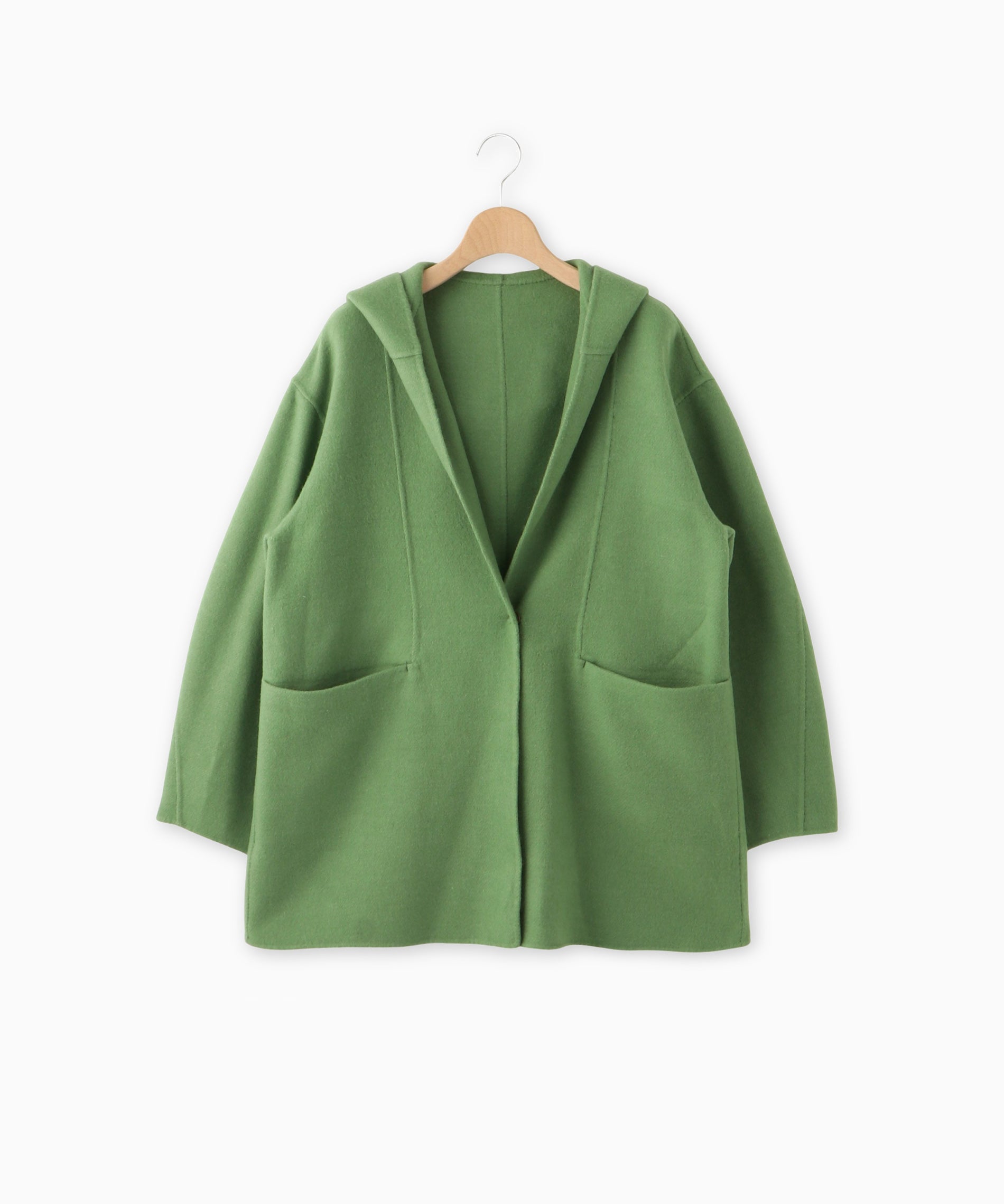 ウールリバーフーディーコート – FACE SANS FARD