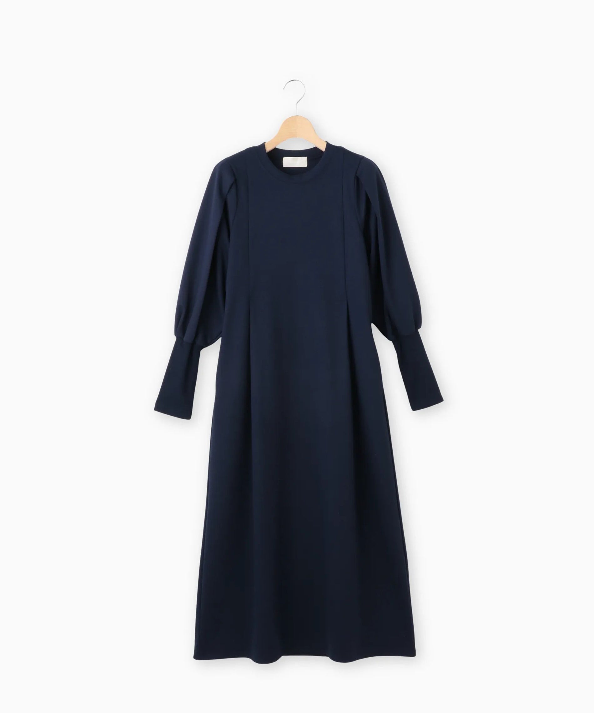 ボリュームスリーブタックワンピース – FACE SANS FARD