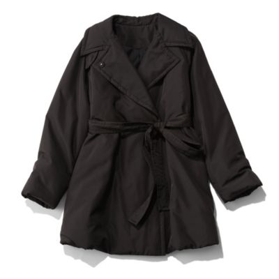 M7days(エムセブンデイズ)の中綿入りトレンチショートコート通販