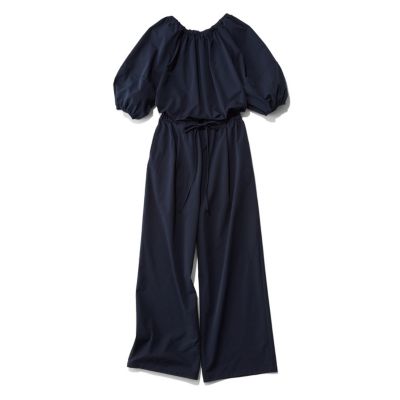 M7days(エムセブンデイズ)の撥水パフスリーブオールインワン通販