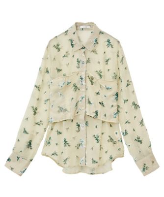 CLANE(クラネ)のFLOWER OPAL BISTIER SHIRTS通販 | mirabella