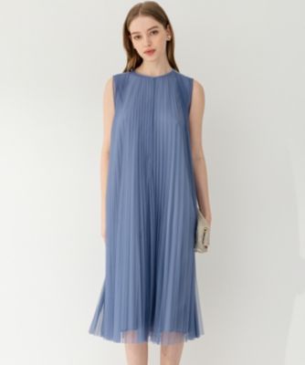 23区 L(ニジュウサンク エル)の【APPLAUDIR】チュールプリーツ ドレス