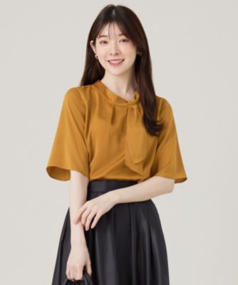 ANY SIS(エニィスィス)の【洗える】トロミサテンボウ ブラウス通販