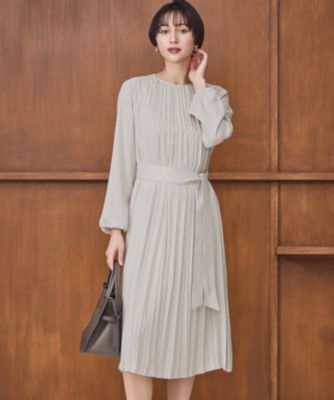 23区(ニジュウサンク)の【洗える】クリスタルアムンゼン プリーツ