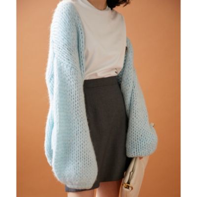 Whim Gazette(ウィム ガゼット)の《WEB限定》ローゲージニット