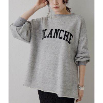 Whim Gazette(ウィム ガゼット)のフロッキーLOGOスウェット通販