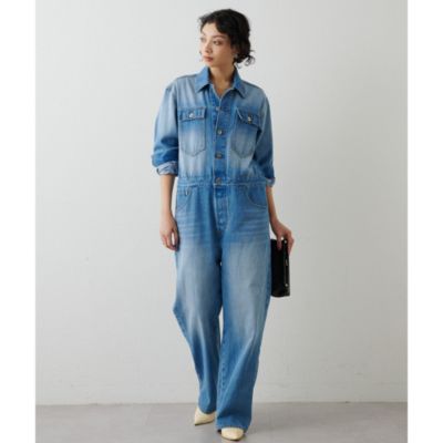 Whim Gazette(ウィム ガゼット)のデニムジャンプスーツ通販 | 集英社