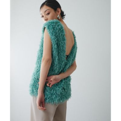 Whim Gazette(ウィム ガゼット)の【GEMINI】フェザーノースリーブプル