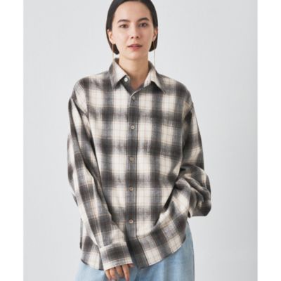 Whim Gazette(ウィム ガゼット)のシャギーチェックシャツ通販 | 集英社