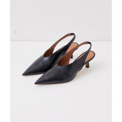 Whim Gazette(ウィム ガゼット)の【Hoaw.】バックスリングパンプス通販