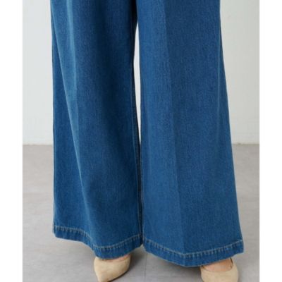 Whim Gazette(ウィム ガゼット)の【GEMINI】サスペンダーデニムパンツ