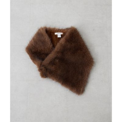 Whim Gazette(ウィム ガゼット)の【THROW】Eco Fur Shawl通販 | 集英社